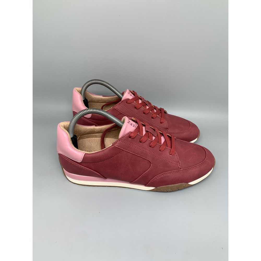 Naturalizer Patricia Burgundy Pink Sneakers Women's Sz 9.5M